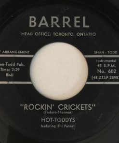 Hot-Toddys - Rockin' Crickets / Shakin' And Stompin' (7", Single) (Very Good (VG))