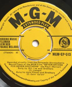 Alternative view of Various - Seven Brides For Seven Brothers (No. 1) (7", EP) (Near Mint (NM or M-))