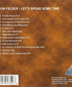 Alternative view of Wilton Felder - Let's Spend Some Time (CD, Album) (Mint (M))