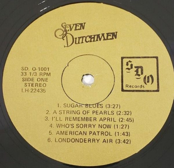 The Seven Dutchman Orchestra - A Touch Of Class (LP) (Mint (M)) - Image 3