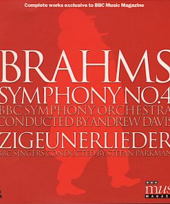 Johannes Brahms - BBC Symphony Orchestra Conducted By Andrew Davis, BBC Singers Conducted By Stefan Parkman - Symphony No. 4 / Zigeunerlieder (CD, Album) (Near Mint (NM or M-))
