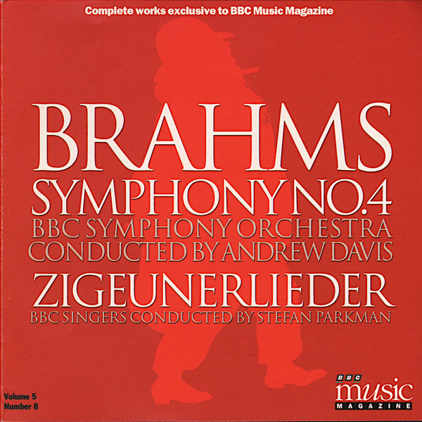 Johannes Brahms - BBC Symphony Orchestra Conducted By Andrew Davis, BBC Singers Conducted By Stefan Parkman - Symphony No. 4 / Zigeunerlieder (CD, Album) (Near Mint (NM or M-))
