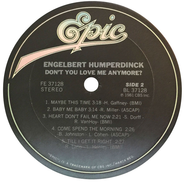 Engelbert Humperdinck - Don't You Love Me Anymore? (LP, Album, Ter) (Mint (M)) - Image 4