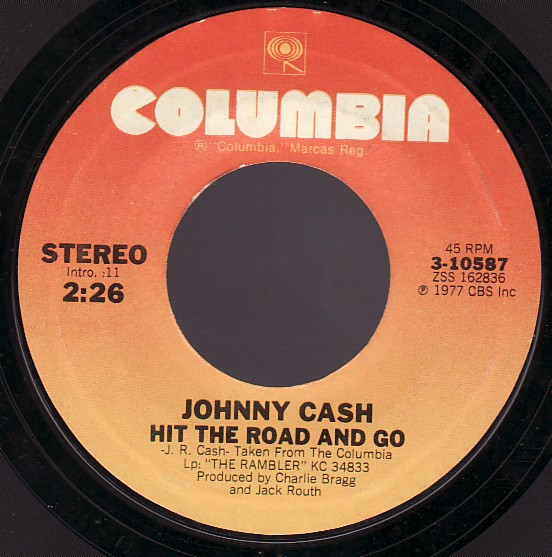 Johnny Cash - Lady (7", Single) (Very Good Plus (VG+)) - Image 2