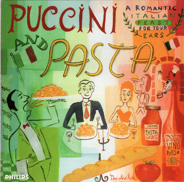 Various - Puccini And Pasta - A Romantic Italian Feast For Your Ears (CD, Comp, Club) (Near Mint (NM or M-))