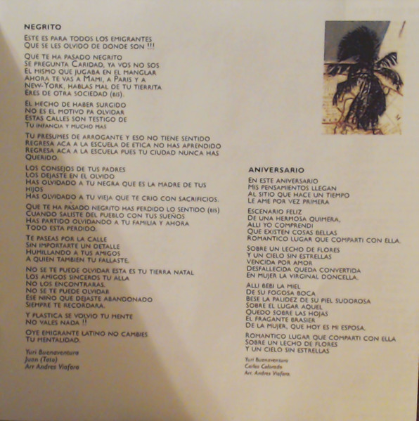 Yuri Buenaventura - Herencia Africana (CD, Album) (Near Mint (NM or M-)) - Image 3