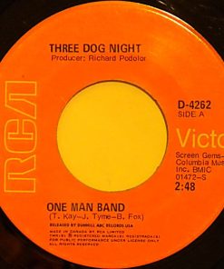 Three Dog Night - One Man Band (7", Single) (Near Mint (NM or M-))