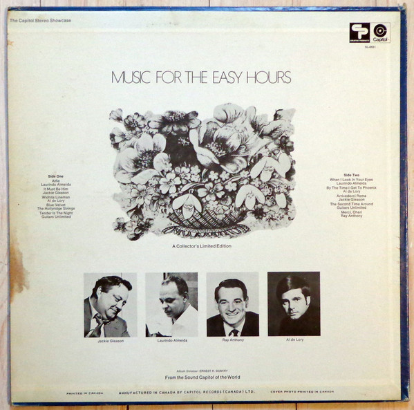 Various - Music For The Easy Hours (LP, Comp, Ltd) (Mint (M)) - Image 2