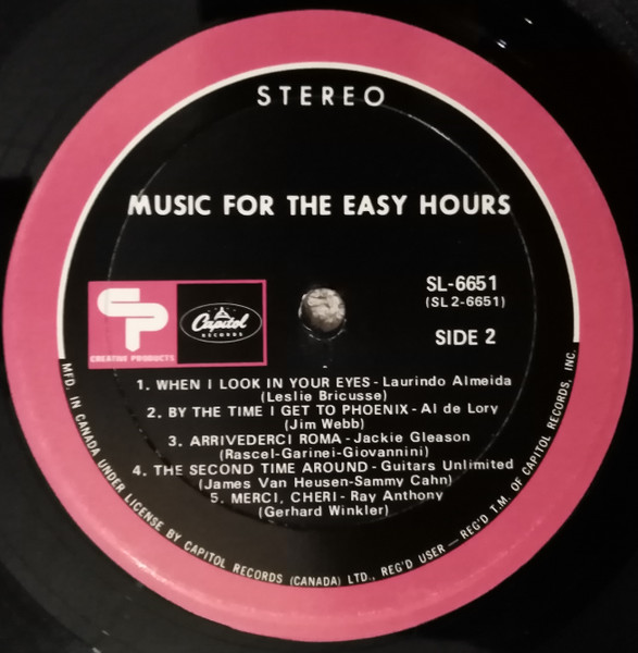 Various - Music For The Easy Hours (LP, Comp, Ltd) (Mint (M)) - Image 4