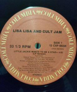 Lisa Lisa & Cult Jam - Little Jackie Wants To Be A Star (12") (Mint (M))