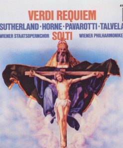 Giuseppe Verdi - Joan Sutherland, Marilyn Horne, Luciano Pavarotti, Martti Talvela, Wiener Staatsopernchor, Wiener Philharmoniker, Georg Solti - Requiem (2xCD, Album, RE, RP) (Mint (M))