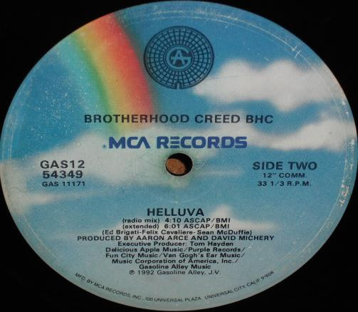 Brotherhood Creed - Helluva (12", Single) (Mint (M)) - Image 4