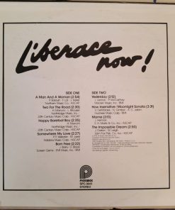 Alternative view of Liberace - Liberace Now! (LP) (Mint (M))