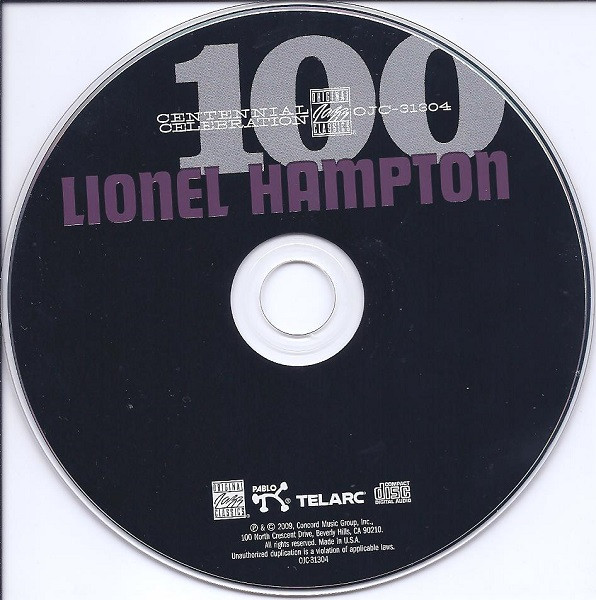 Lionel Hampton - Centennial Celebration (CD, Comp) (Mint (M)) - Image 4