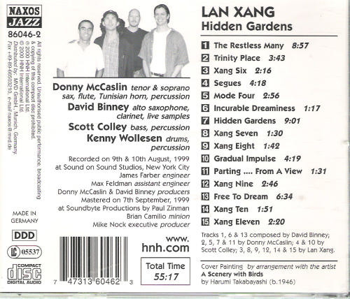 Lan Xang - Hidden Gardens (CD, Album) (Mint (M)) - Image 2