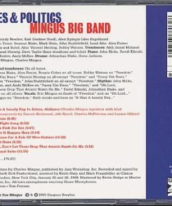 Alternative view of Mingus Big Band - Blues & Politics (CD) (Near Mint (NM or M-))