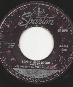 Joe Bennett And The Sparkletones - Black Slacks (7", Single) (Very Good Plus (VG+))