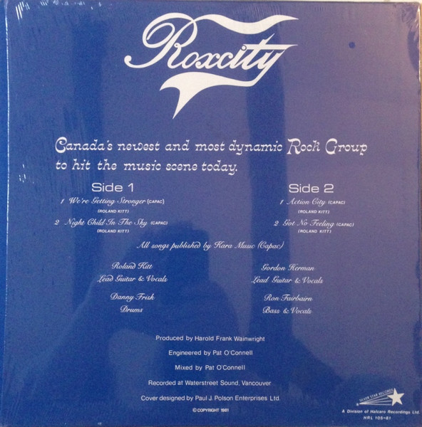 Roxcity - Roxcity (12", EP) (Mint (M)) - Image 2