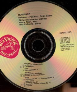 Richard Stoltzman, Nancy Allen (2), Irma Vallecillo • Claude Debussy, Francis Poulenc, Camille Saint-Saëns, Erik Satie - Romance (CD, Album) (Near Mint (NM or M-)) - Image 3