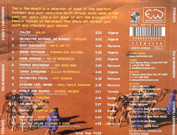 Various - Tea In Marrakech (CD, Comp) (Very Good Plus (VG+)) - Image 2