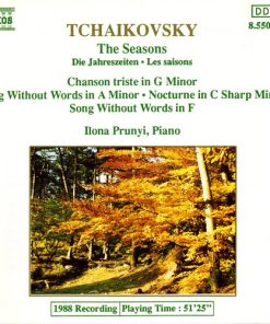Pyotr Ilyich Tchaikovsky, Ilona Prunyi - The Seasons / Chanson Triste In G Minor (CD, Album) (Near Mint (NM or M-))
