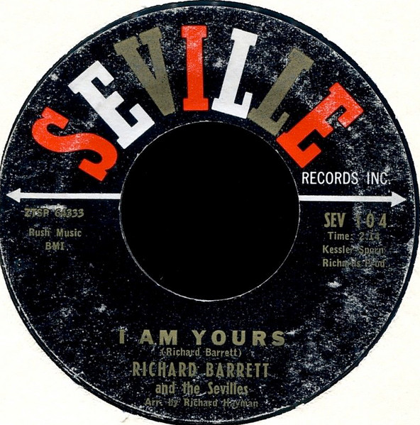 Richard Barrett And The Sevilles - Dream On (7", Single, Mono, Styrene) (Near Mint (NM or M-)) - Image 2