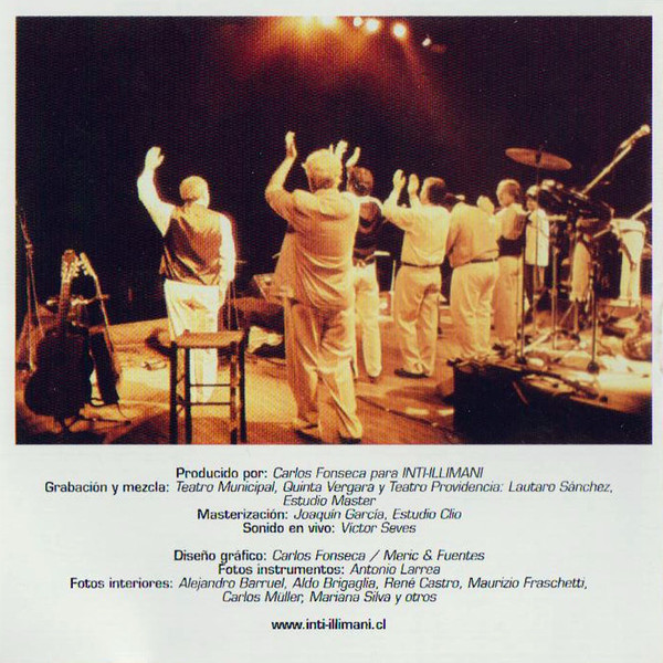 Inti Illimani - Antología En Vivo (2xCD, Comp, RE) (Mint (M)) - Image 2
