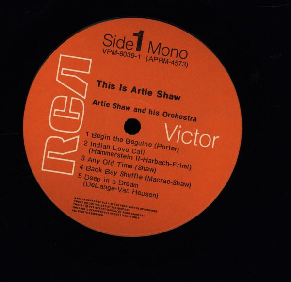 Artie Shaw - This Is Artie Shaw (2xLP, Comp, Mono) (Mint (M)) - Image 3