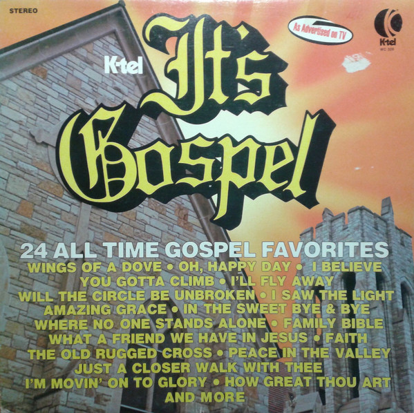 Various - It's Gospel (24 All Time Gospel Favorites) (LP, Comp) (Mint (M))