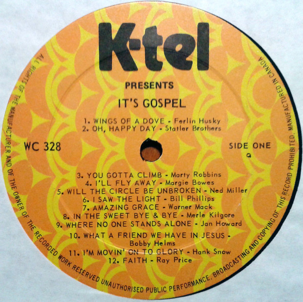 Various - It's Gospel (24 All Time Gospel Favorites) (LP, Comp) (Mint (M)) - Image 3