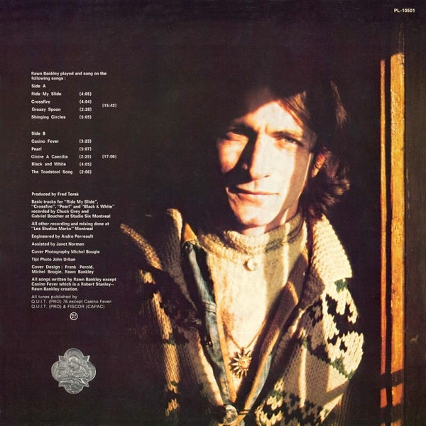 Rawn Bankley - Rawn Bankley (LP) (Mint (M)) - Image 2