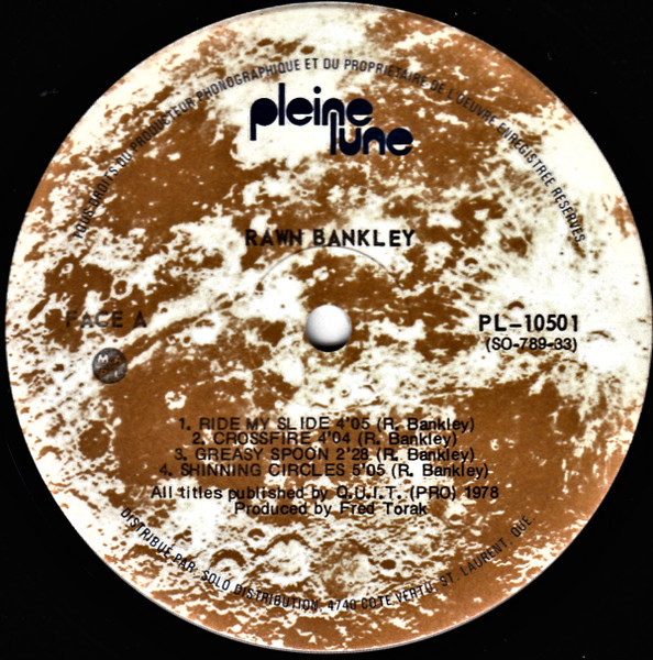 Rawn Bankley - Rawn Bankley (LP) (Mint (M)) - Image 3