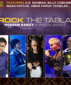 Hossam Ramzy Featuring A.R. Rahman, Billy Cobham, Manu Katché, Omar Faruk Tekbilek - Rock The Tabla (CD, Album) (Mint (M))