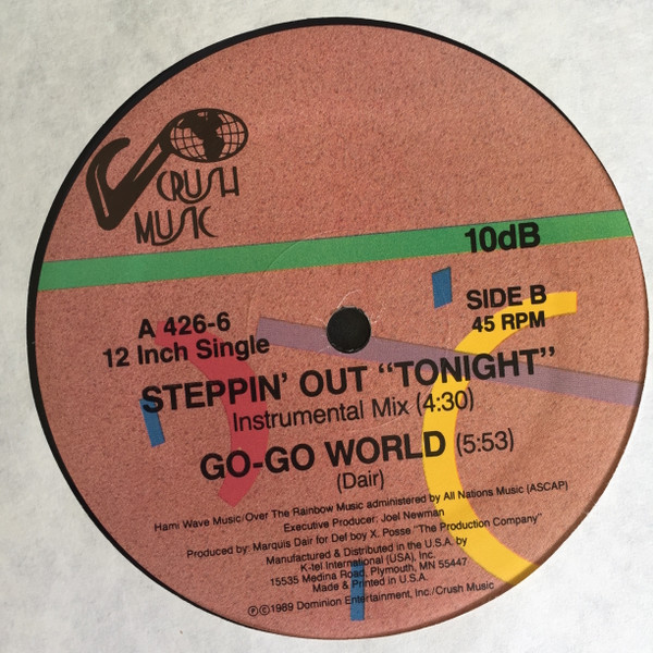 10db - Steppin' Out "Tonight" (12") (Mint (M)) - Image 4