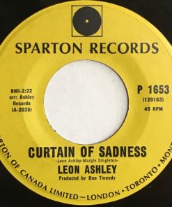 Alternative view of Leon Ashley - Anna, I'm Taking You Home / Curtain Of Sadness  (7", Single) (Very Good Plus (VG+))