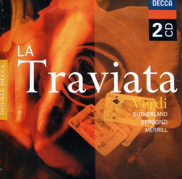 Giuseppe Verdi - Joan Sutherland, Carlo Bergonzi, Robert Merrill - La Traviata (2xCD, Album, RE, RM) (Near Mint (NM or M-))