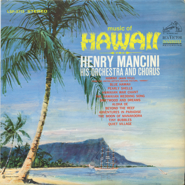 Henry Mancini And His Orchestra And Chorus - Music Of Hawaii (LP, Album) (Mint (M))