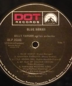 Billy Vaughn And His Orchestra - Blue Hawaii (LP, Album) (Mint (M)) - Image 3