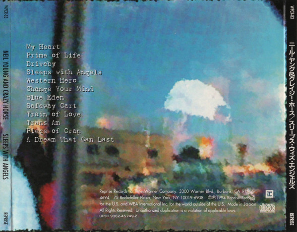 Neil Young And Crazy Horse - Sleeps With Angels (CD, Album) (Mint (M)) - Image 4