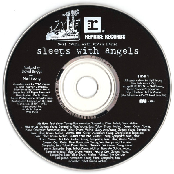 Neil Young And Crazy Horse - Sleeps With Angels (CD, Album) (Mint (M)) - Image 5