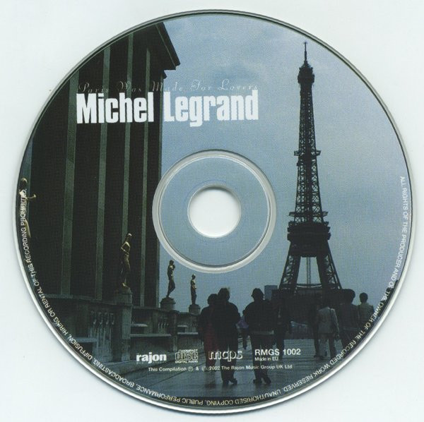 Michel Legrand - Paris Was Made For Lovers (CD, Comp) (Near Mint (NM or M-)) - Image 3