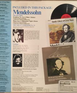 Felix Mendelssohn-Bartholdy - The Italian - Fourth Symphony / Music From A Midsummer Night's Dream (LP, Album) (Mint (M)) - Image 3