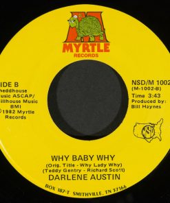 Alternative view of Darlene Austin - Sunday Go To Cheatin' Clothes / Why Baby Why (7") (Very Good Plus (VG+))