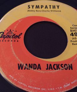 Wanda Jackson - Sympathy (7", Single) (Very Good Plus (VG+))