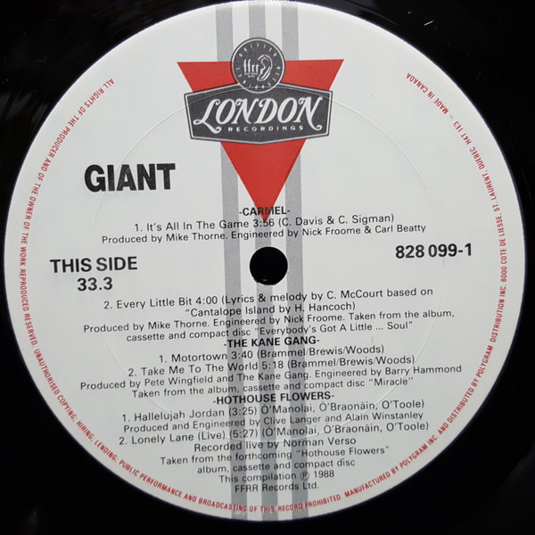 Various - Giant (LP, Comp) (Mint (M)) - Image 3