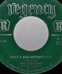 The Crestones - She's A Bad Motorcycle / The Grass Hopper Dance (7", Single) (Very Good (VG))