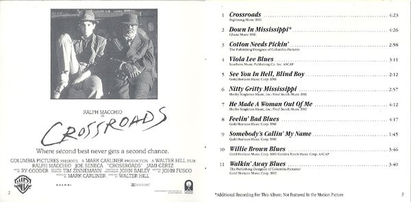 Ry Cooder - Crossroads - Original Motion Picture Soundtrack (CD, Album) (Very Good Plus (VG+)) - Image 3