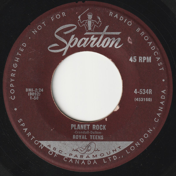 The Royal Teens - Short Shorts (7", Single, Mono) (Near Mint (NM or M-)) - Image 2