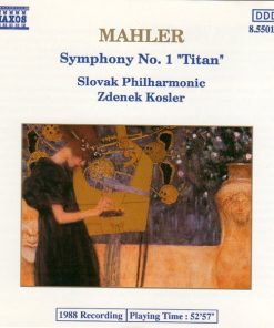 Gustav Mahler, Slovak Philharmonic Orchestra, Zdeněk Košler -  Symphony No. 1 "Titan"  (CD, Album, RE) (Near Mint (NM or M-))