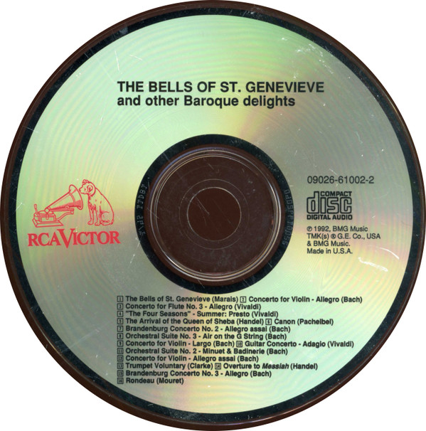 Various - The Bells Of St. Genevieve And Other Baroque Delights (CD, Comp) (Near Mint (NM or M-)) - Image 3